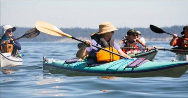 kayakers