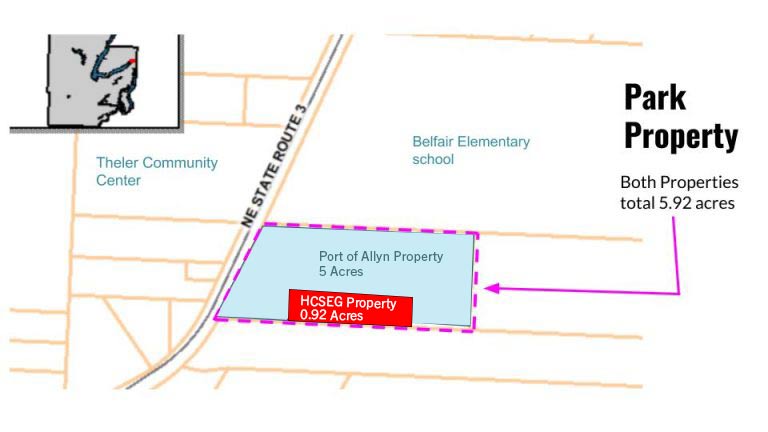 Sweetwater Creek Waterwheel Park project location plan